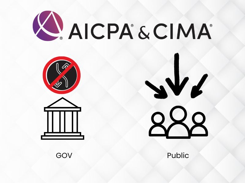 Is AICPA & CIMA Government Agency
